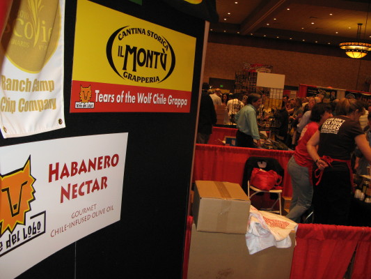 Il nostro stand ad Alburquerque, tre anni fa